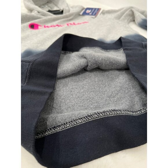 NWT CHAMPION Size CH/XL pouch pocket, Soft-touch, Dip-Dye Hoodie MSRP $40 - Picture 8 of 12